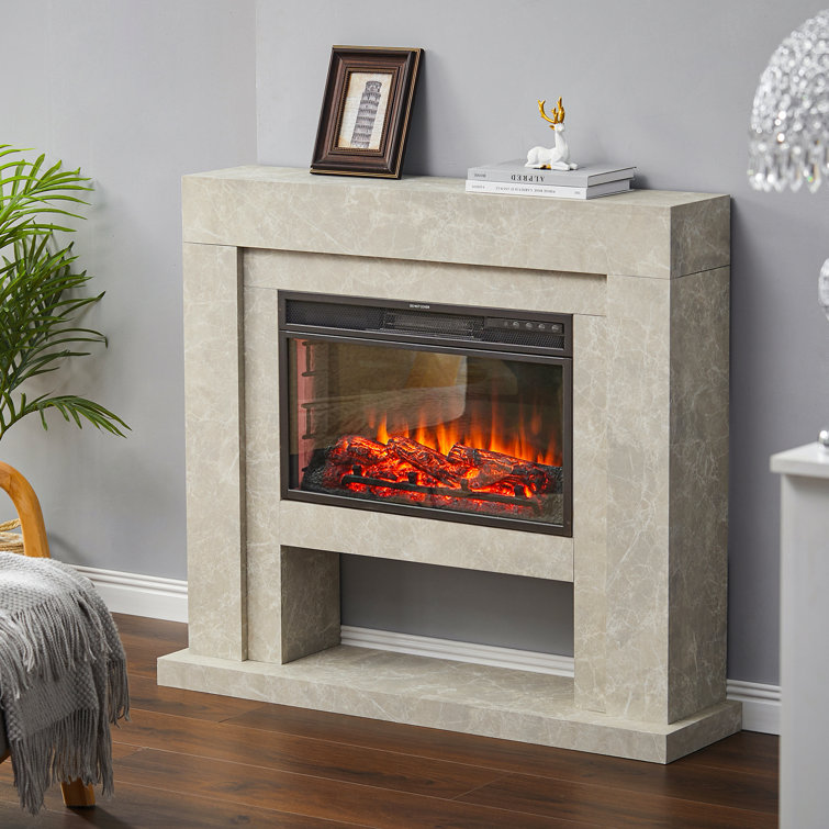 Ivy Bronx 63CM W Electric Fireplace Wayfair.co.uk